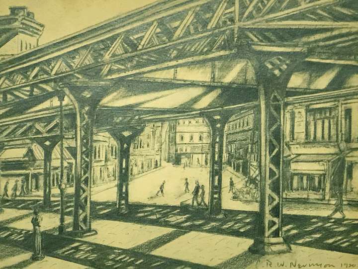 Third Avenue, Elevated Railway